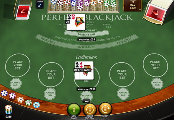 jogo de cartas blackjack