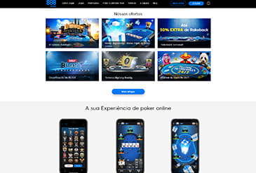 Página Inicial do 888Poker