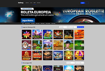Página Principal do Casino Betway
