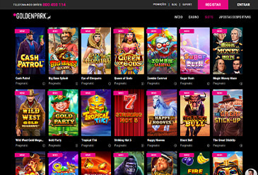 Seleção de Jogos do GoldenPark Casino