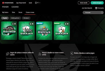 Jogos do PokerStars Casino