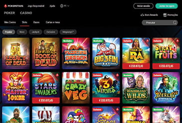 Página Inicial do Pokerstars
